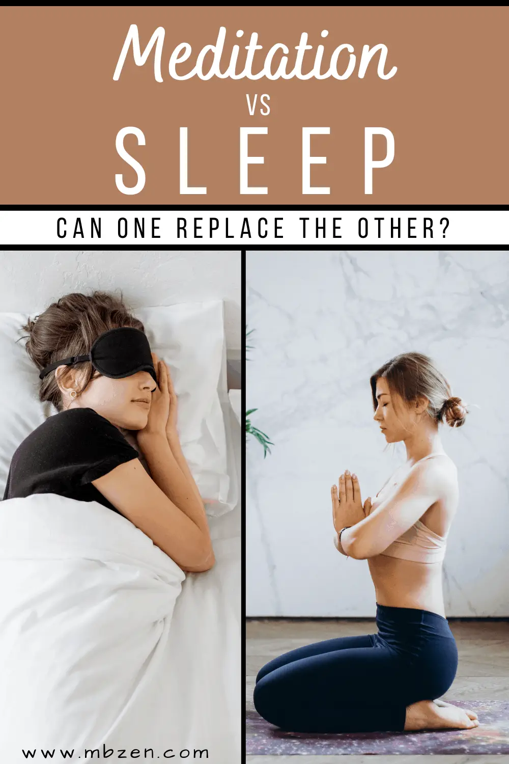 meditation vs sleep